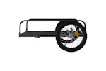 Vidaxl Bike Trailer Black 135x70x37 Cm Iron Vidaxl Bike Trailer Black 135x70x37 Cm Iron