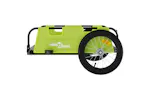 Vidaxl Bike Trailer Green Oxford Fabric And Iron Vidaxl Bike Trailer Green Oxford Fabric And Iron