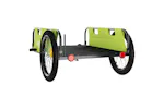 Vidaxl Bike Trailer Green Oxford Fabric And Iron Vidaxl Bike Trailer Green Oxford Fabric And Iron