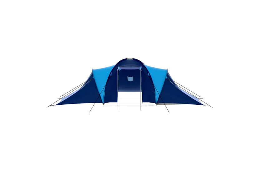 Vidaxl Camping Tent Polyester 9 Persons Blue-dark Blue Vidaxl Camping Tent Polyester 9 Persons Blue-dark Blue