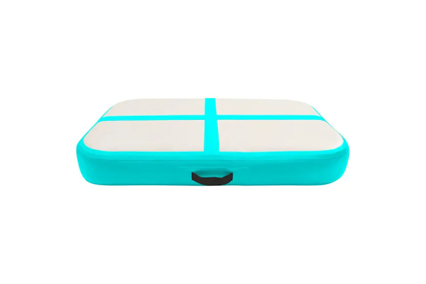 Vidaxl Inflatable Gymnastics Mat With Pump 60x100x20 Cm Pvc Green Vidaxl Inflatable Gymnastics Mat With Pump 60x100x20 Cm Pvc Green