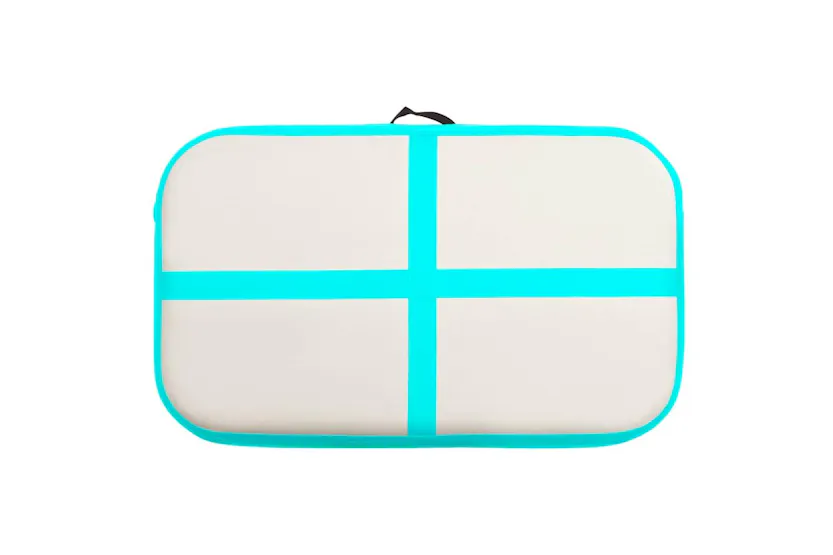 Vidaxl Inflatable Gymnastics Mat With Pump 60x100x20 Cm Pvc Green Vidaxl Inflatable Gymnastics Mat With Pump 60x100x20 Cm Pvc Green