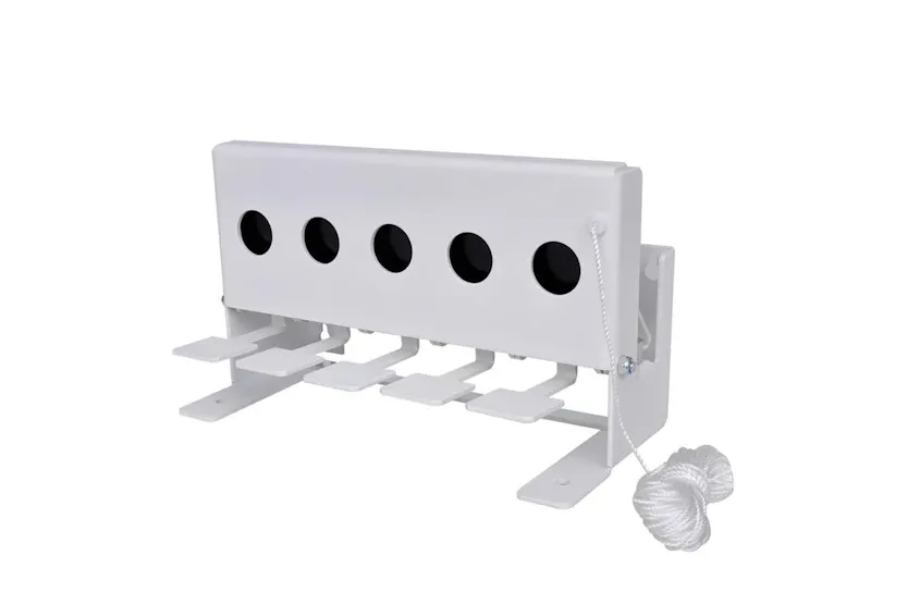 Vidaxl 5-hole Drop Target With Reset Cord Vidaxl 5-hole Drop Target With Reset Cord