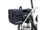 Vidaxl Double Bicycle Bag For Pannier Rack Waterproof 35 L Black Vidaxl Double Bicycle Bag For Pannier Rack Waterproof 35 L Black