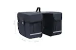 Vidaxl Double Bicycle Bag For Pannier Rack Waterproof 35 L Black Vidaxl Double Bicycle Bag For Pannier Rack Waterproof 35 L Black