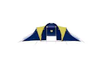 Vidaxl Camping Tent Polyester 9 Persons Blue-yellow Vidaxl Camping Tent Polyester 9 Persons Blue-yellow