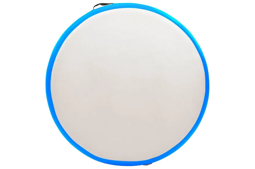 Vidaxl Inflatable Gymnastic Mat With Pump 100x100x10 Cm Pvc Blue Vidaxl Inflatable Gymnastic Mat With Pump 100x100x10 Cm Pvc Blue