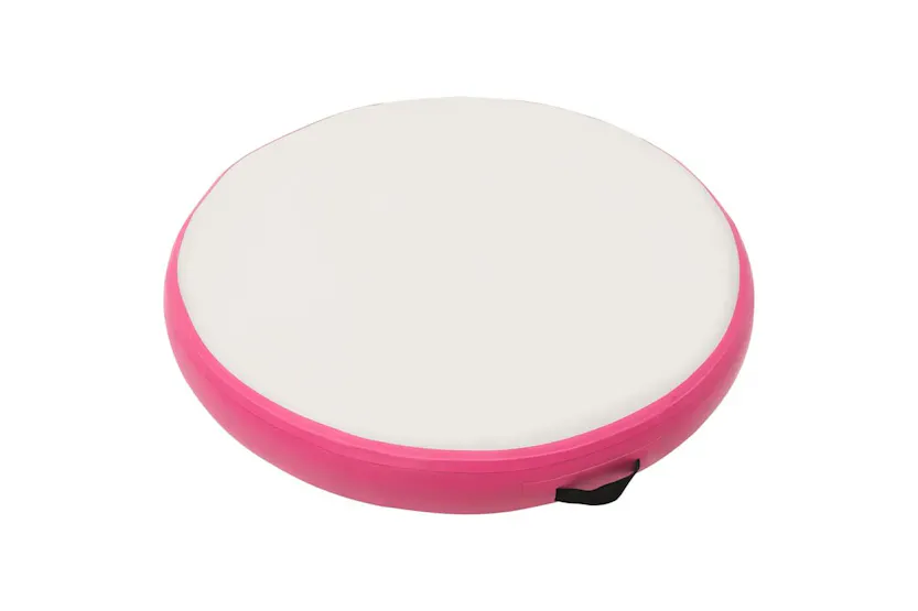 Vidaxl Inflatable Gymnastic Mat With Pump 100x100x15 Cm Pvc Pink Vidaxl Inflatable Gymnastic Mat With Pump 100x100x15 Cm Pvc Pink