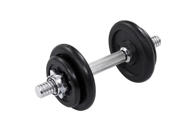 Vidaxl 15 Piece Dumbbell Set 20 Kg Cast Iron Vidaxl 15 Piece Dumbbell Set 20 Kg Cast Iron