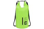Vidaxl Dry Bag With Zipper Green 30 L Pvc Vidaxl Dry Bag With Zipper Green 30 L Pvc