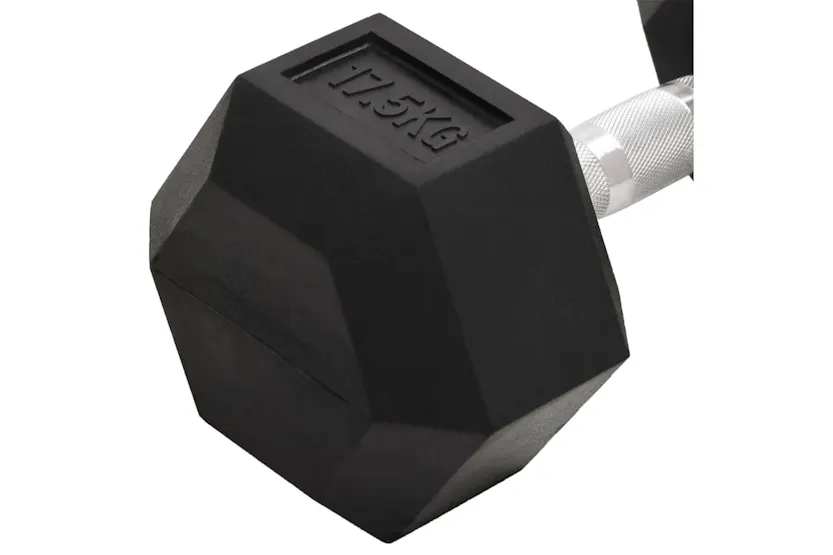 Vidaxl Dumbbell 17.5 Kg Cast Iron Vidaxl Dumbbell 17.5 Kg Cast Iron