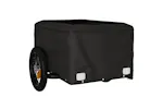 Vidaxl Bike Trailer Black And Grey 30 Kg Iron Vidaxl Bike Trailer Black And Grey 30 Kg Iron