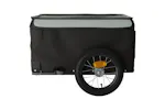 Vidaxl Bike Trailer Black And Grey 30 Kg Iron Vidaxl Bike Trailer Black And Grey 30 Kg Iron