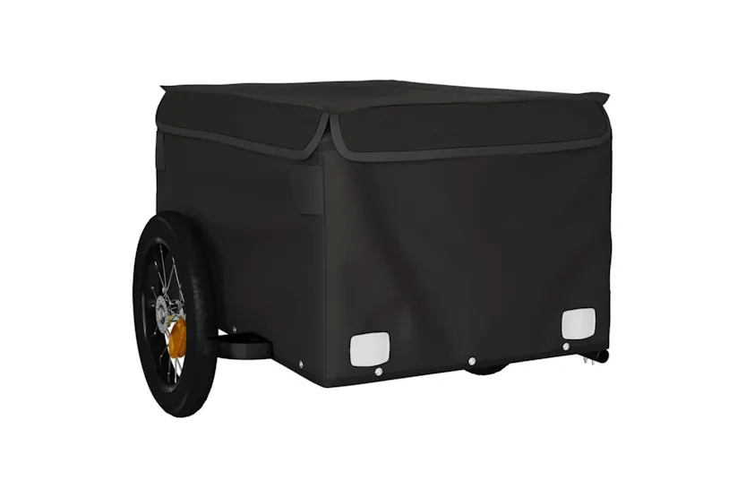Vidaxl Bike Trailer Black 30 Kg Iron Vidaxl Bike Trailer Black 30 Kg Iron