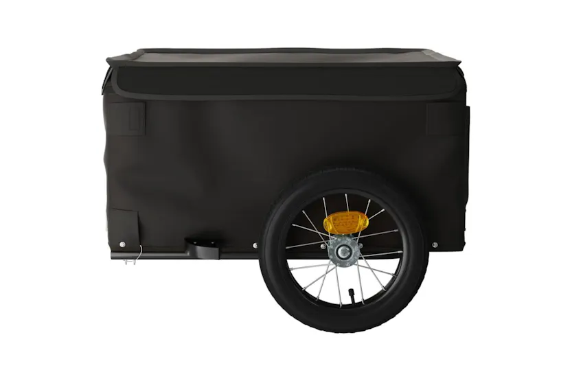 Vidaxl Bike Trailer Black 30 Kg Iron Vidaxl Bike Trailer Black 30 Kg Iron