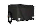 Vidaxl Bike Trailer Black 45 Kg Iron Vidaxl Bike Trailer Black 45 Kg Iron