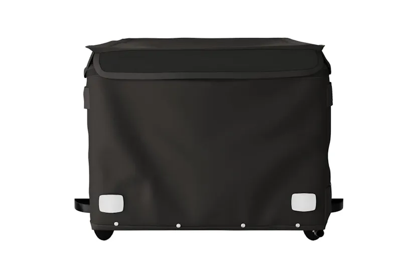 Vidaxl Bike Trailer Black 45 Kg Iron Vidaxl Bike Trailer Black 45 Kg Iron