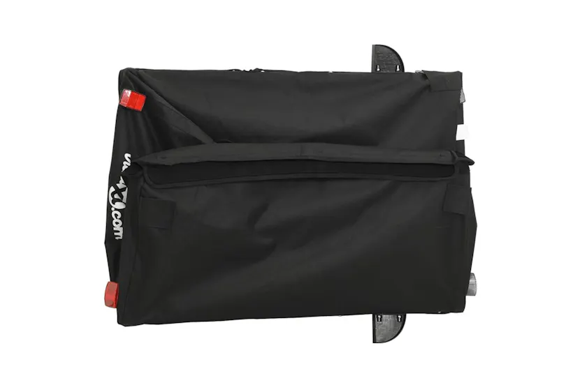 Vidaxl Bike Trailer Black 45 Kg Iron Vidaxl Bike Trailer Black 45 Kg Iron