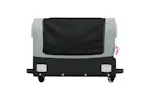 Vidaxl Bike Trailer Black And Grey 30 Kg Iron Vidaxl Bike Trailer Black And Grey 30 Kg Iron