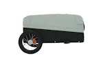 Vidaxl Bike Trailer Black And Grey 30 Kg Iron Vidaxl Bike Trailer Black And Grey 30 Kg Iron