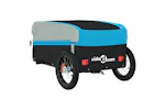 Vidaxl Bike Trailer Black And Blue 30 Kg Iron Vidaxl Bike Trailer Black And Blue 30 Kg Iron