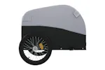 Vidaxl Bike Trailer Black And Grey 45 Kg Iron Vidaxl Bike Trailer Black And Grey 45 Kg Iron