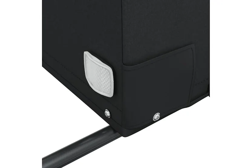 Vidaxl Bike Trailer Black And Green 45 Kg Iron Vidaxl Bike Trailer Black And Green 45 Kg Iron