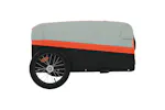 Vidaxl Bike Trailer Black And Orange 45 Kg Iron Vidaxl Bike Trailer Black And Orange 45 Kg Iron