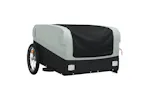 Vidaxl Bike Trailer Black And Grey 45 Kg Iron Vidaxl Bike Trailer Black And Grey 45 Kg Iron