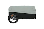 Vidaxl Bike Trailer Black And Grey 45 Kg Iron Vidaxl Bike Trailer Black And Grey 45 Kg Iron