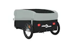 Vidaxl Bike Trailer Black And Grey 45 Kg Iron Vidaxl Bike Trailer Black And Grey 45 Kg Iron