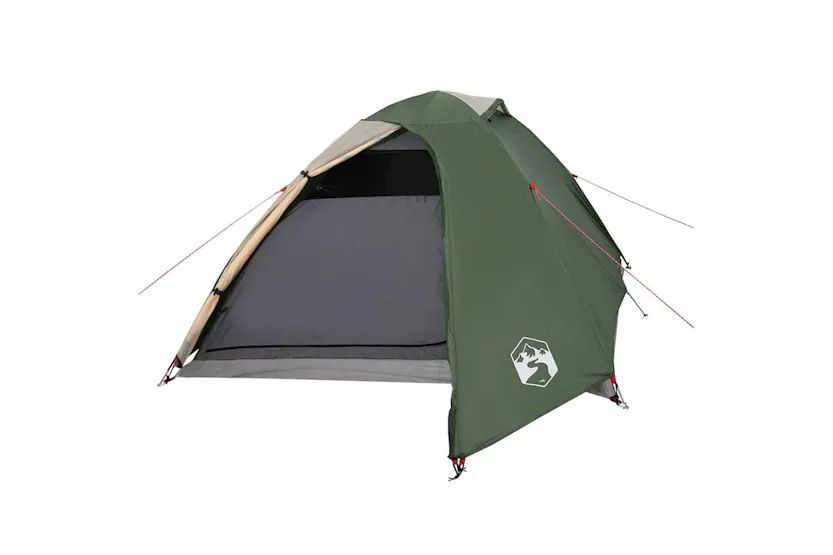 Vidaxl Camping Tent Dome 3-person Green Waterproof Vidaxl Camping Tent Dome 3-person Green Waterproof