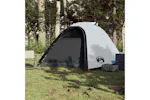 Vidaxl Camping Tent Dome 4-person White Blackout Fabric Waterproof Vidaxl Camping Tent Dome 4-person White Blackout Fabric Waterproof