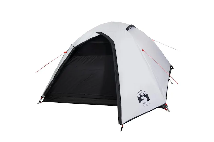 Vidaxl Camping Tent Dome 4-person White Blackout Fabric Waterproof Vidaxl Camping Tent Dome 4-person White Blackout Fabric Waterproof