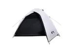 Vidaxl Camping Tent Dome 4-person White Blackout Fabric Waterproof Vidaxl Camping Tent Dome 4-person White Blackout Fabric Waterproof