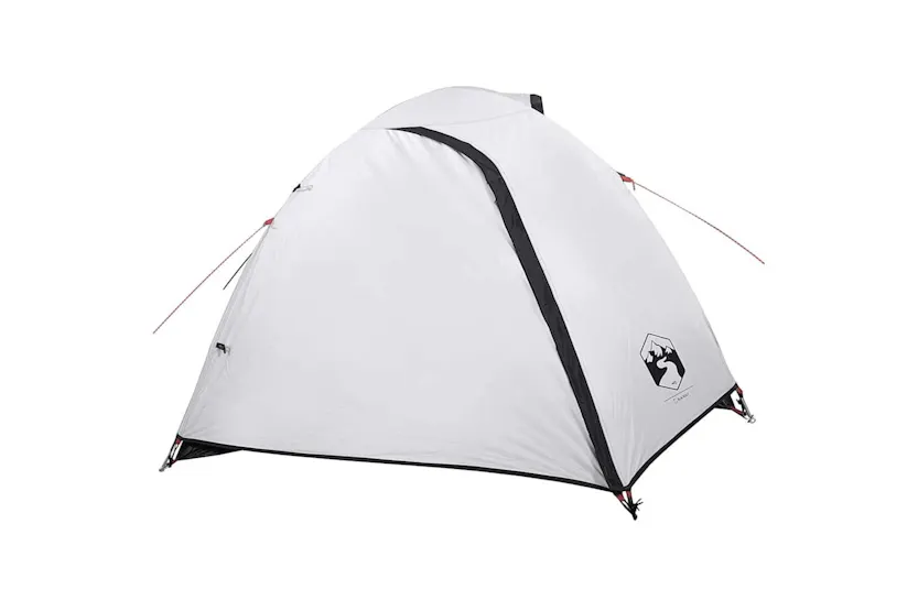 Vidaxl Camping Tent Dome 4-person White Blackout Fabric Waterproof Vidaxl Camping Tent Dome 4-person White Blackout Fabric Waterproof