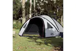 Vidaxl Camping Tent Dome 4-person White Blackout Fabric Waterproof Vidaxl Camping Tent Dome 4-person White Blackout Fabric Waterproof