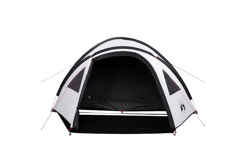 Vidaxl Camping Tent Dome 4-person White Blackout Fabric Waterproof Vidaxl Camping Tent Dome 4-person White Blackout Fabric Waterproof