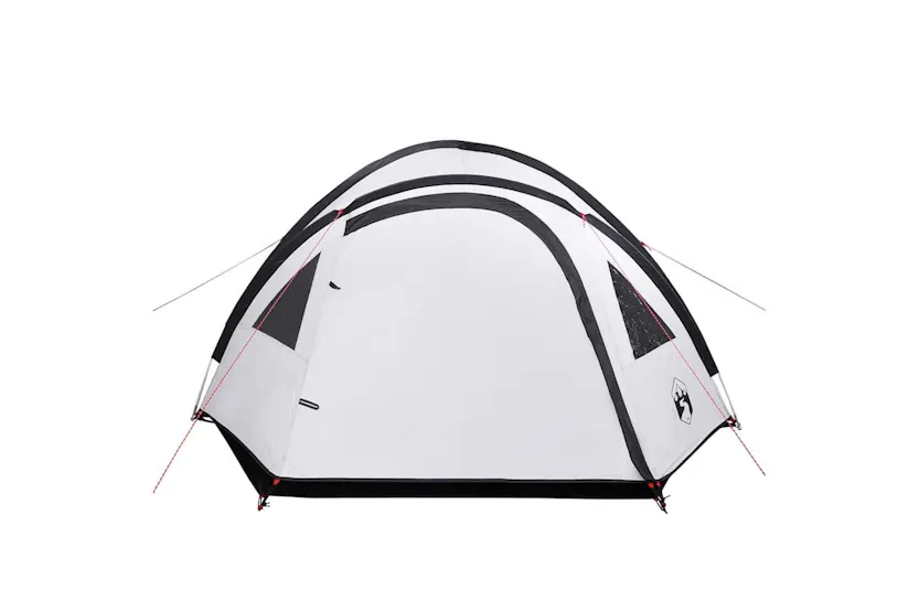 Vidaxl Camping Tent Dome 4-person White Blackout Fabric Waterproof Vidaxl Camping Tent Dome 4-person White Blackout Fabric Waterproof