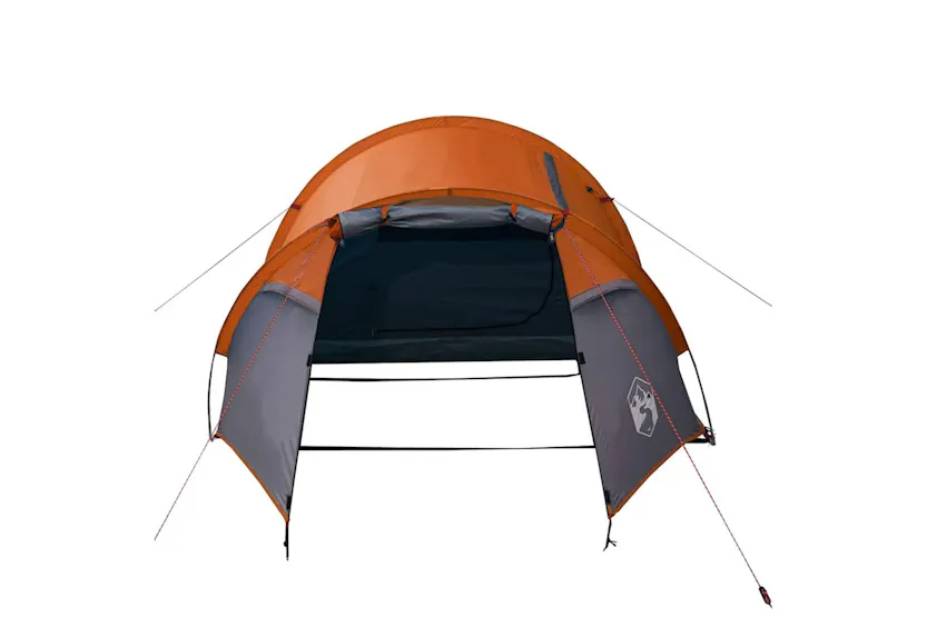 Vidaxl Camping Tent Tunnel 3-person Orange Waterproof Vidaxl Camping Tent Tunnel 3-person Orange Waterproof