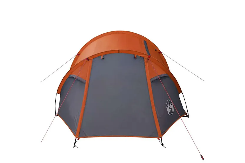 Vidaxl Camping Tent Tunnel 3-person Orange Waterproof Vidaxl Camping Tent Tunnel 3-person Orange Waterproof