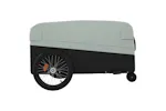 Vidaxl Bike Trailer Black And Grey 45 Kg Iron Vidaxl Bike Trailer Black And Grey 45 Kg Iron