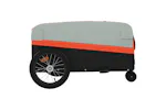 Vidaxl Bike Trailer Black And Orange 45 Kg Iron Vidaxl Bike Trailer Black And Orange 45 Kg Iron