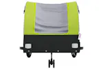 Vidaxl Bike Trailer Black And Green 45 Kg Iron Vidaxl Bike Trailer Black And Green 45 Kg Iron