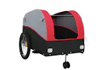 Vidaxl Bike Trailer Black And Red 45 Kg Iron Vidaxl Bike Trailer Black And Red 45 Kg Iron