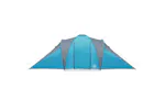 Vidaxl Family Tent Dome 6-person Blue Waterproof Vidaxl Family Tent Dome 6-person Blue Waterproof