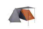 Vidaxl Camping Tent 3-person Grey And Orange Waterproof Vidaxl Camping Tent 3-person Grey And Orange Waterproof