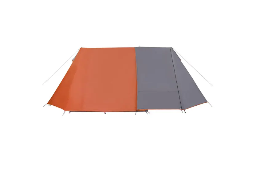 Vidaxl Camping Tent 3-person Grey And Orange Waterproof Vidaxl Camping Tent 3-person Grey And Orange Waterproof