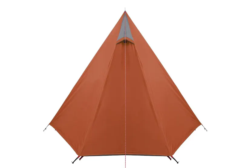 Vidaxl Camping Tent 3-person Grey And Orange Waterproof Vidaxl Camping Tent 3-person Grey And Orange Waterproof