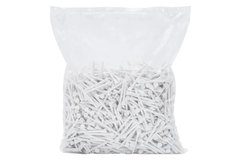 Vidaxl Golf Tees 1000 Pcs White 83 Mm Bamboo Vidaxl Golf Tees 1000 Pcs White 83 Mm Bamboo